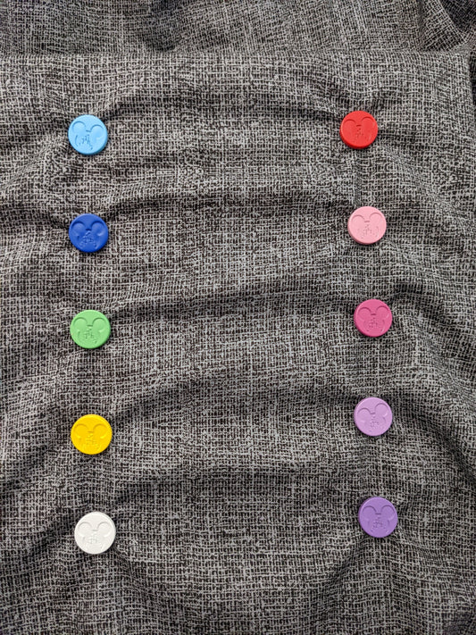 Mouse and Castle Fashion Spring Snaps 15mm SNAPS ONLY