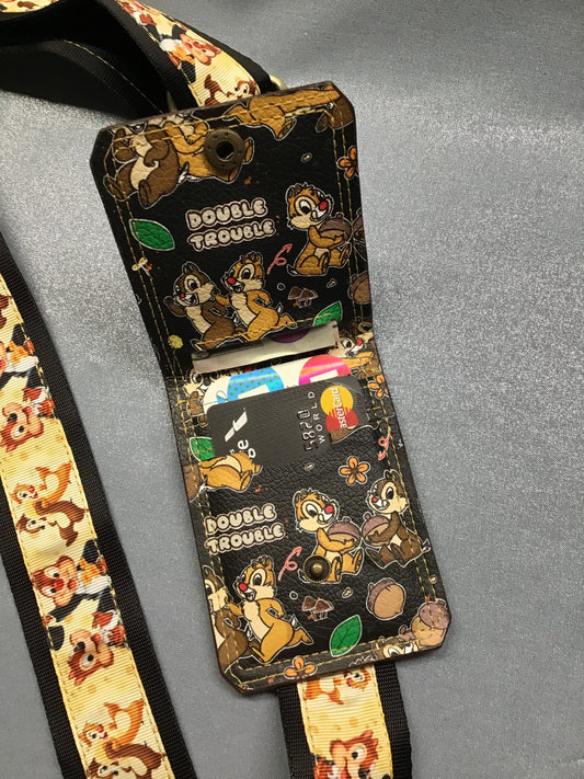 Chipmunk Pals Cell Phone Sling with Wallet