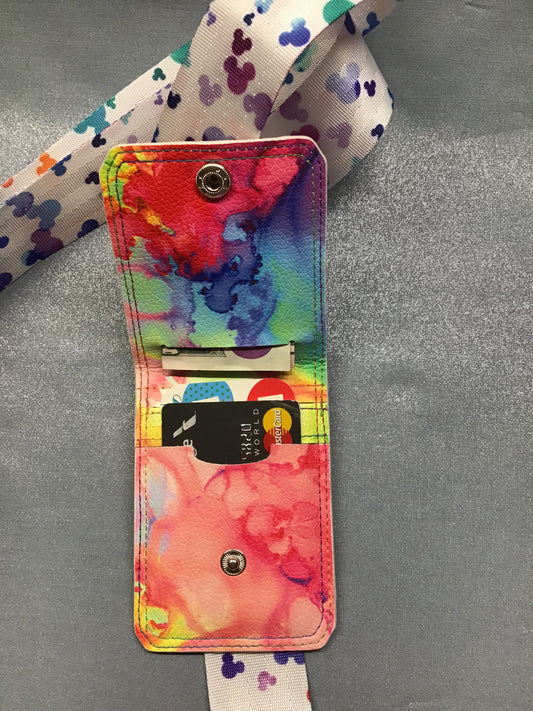 Splash of Color Cell Phone Sling with Wallet