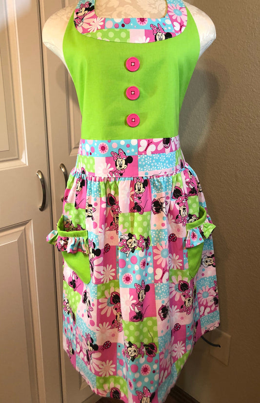 Bows and Blossoms Apron
