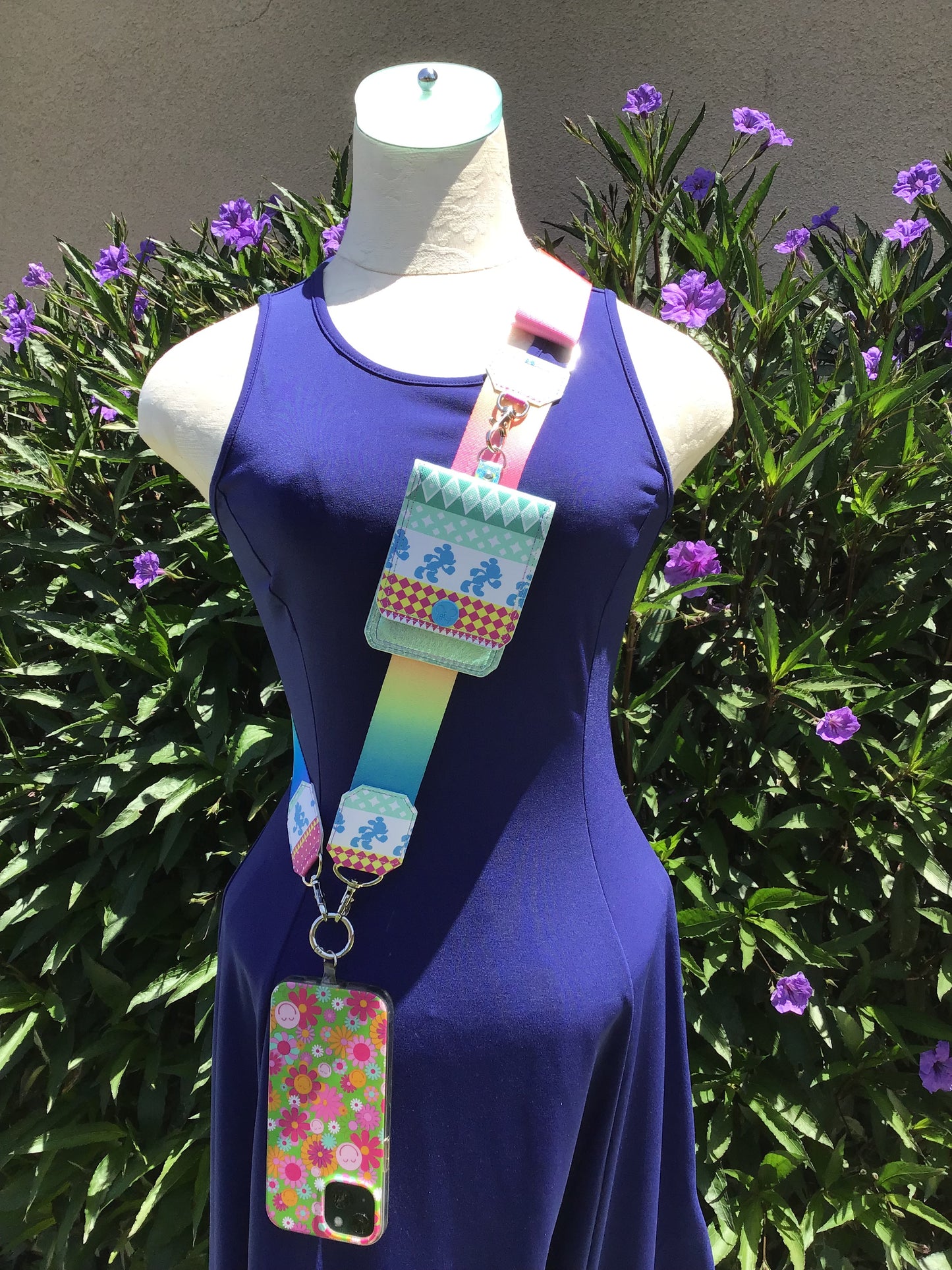 Running Mouse Cell Phone Sling with Wallet