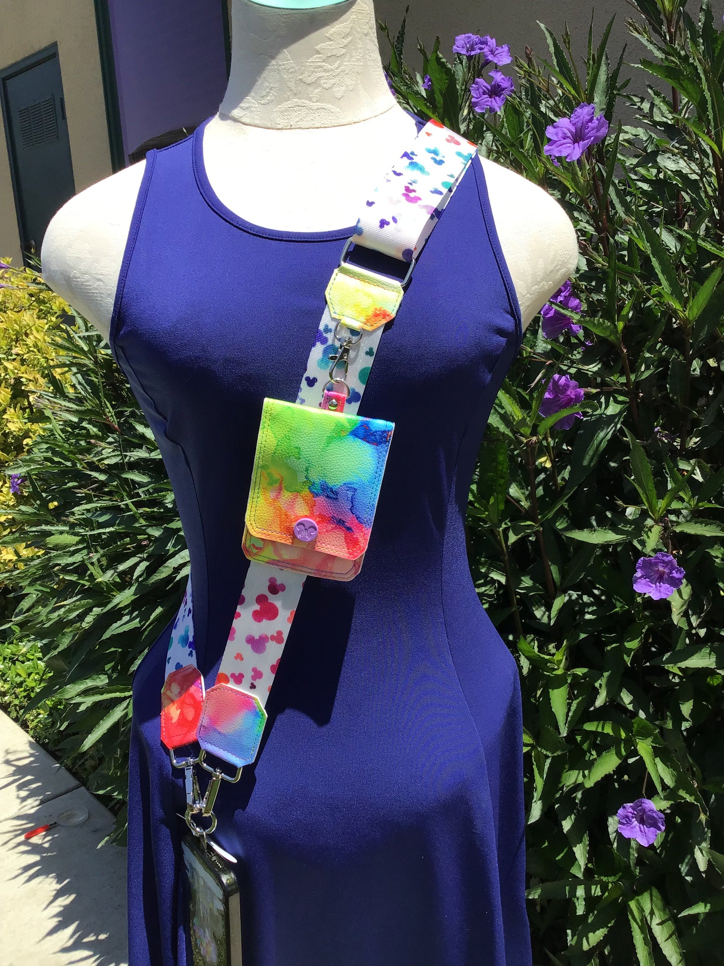Splash of Color Cell Phone Sling with Wallet