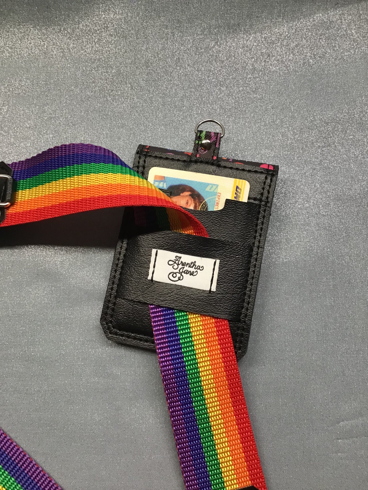 Rainbow Mouse Cell Phone Sling with Wallet