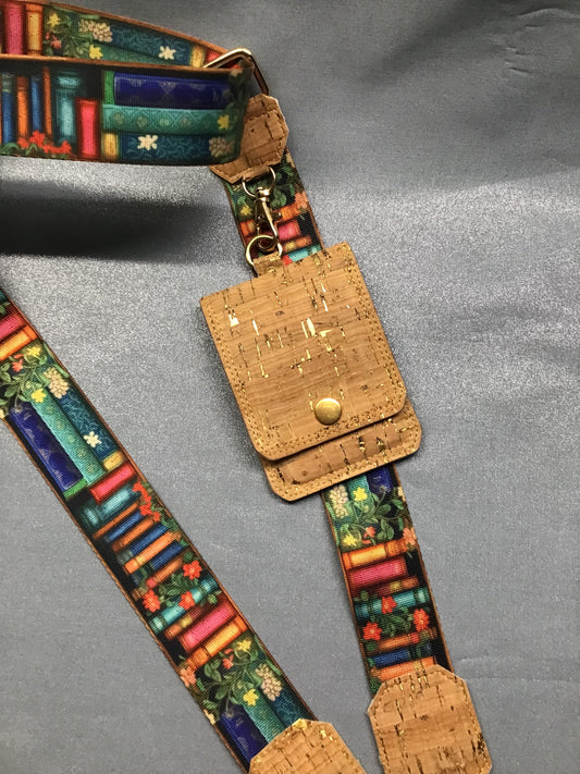 Bookish Cell Phone Sling with Wallet