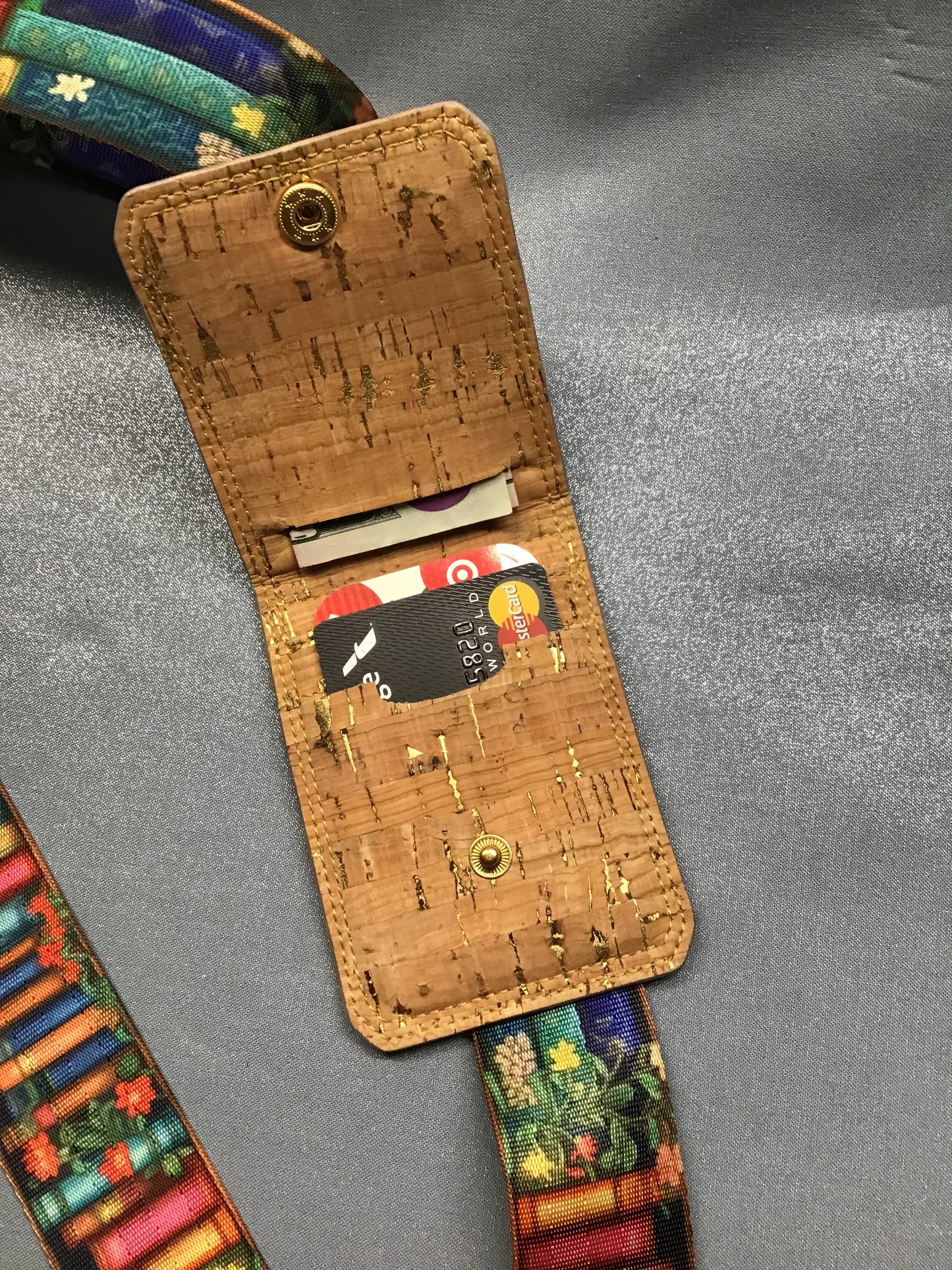 Bookish Cell Phone Sling with Wallet