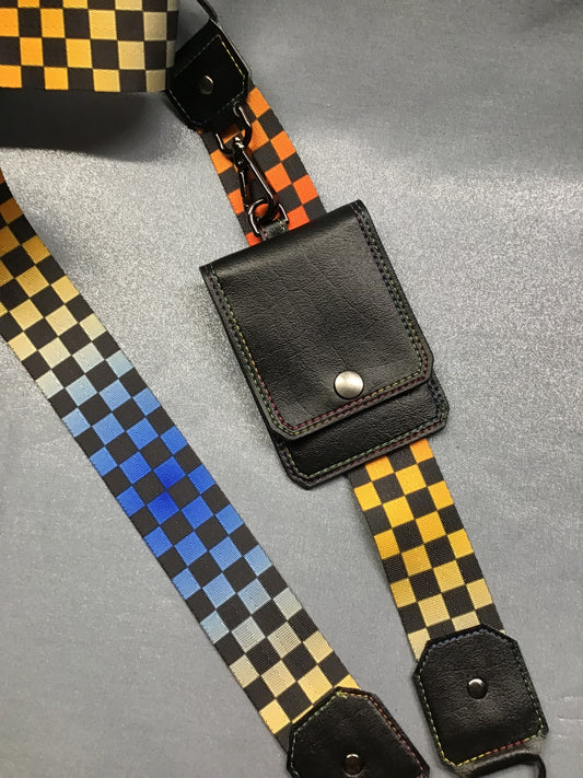 Checkered Dreams Cell Phone Sling with Wallet