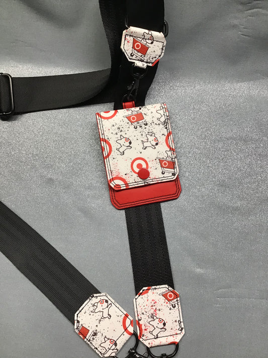 BullsEye Cell Phone Sling with Wallet