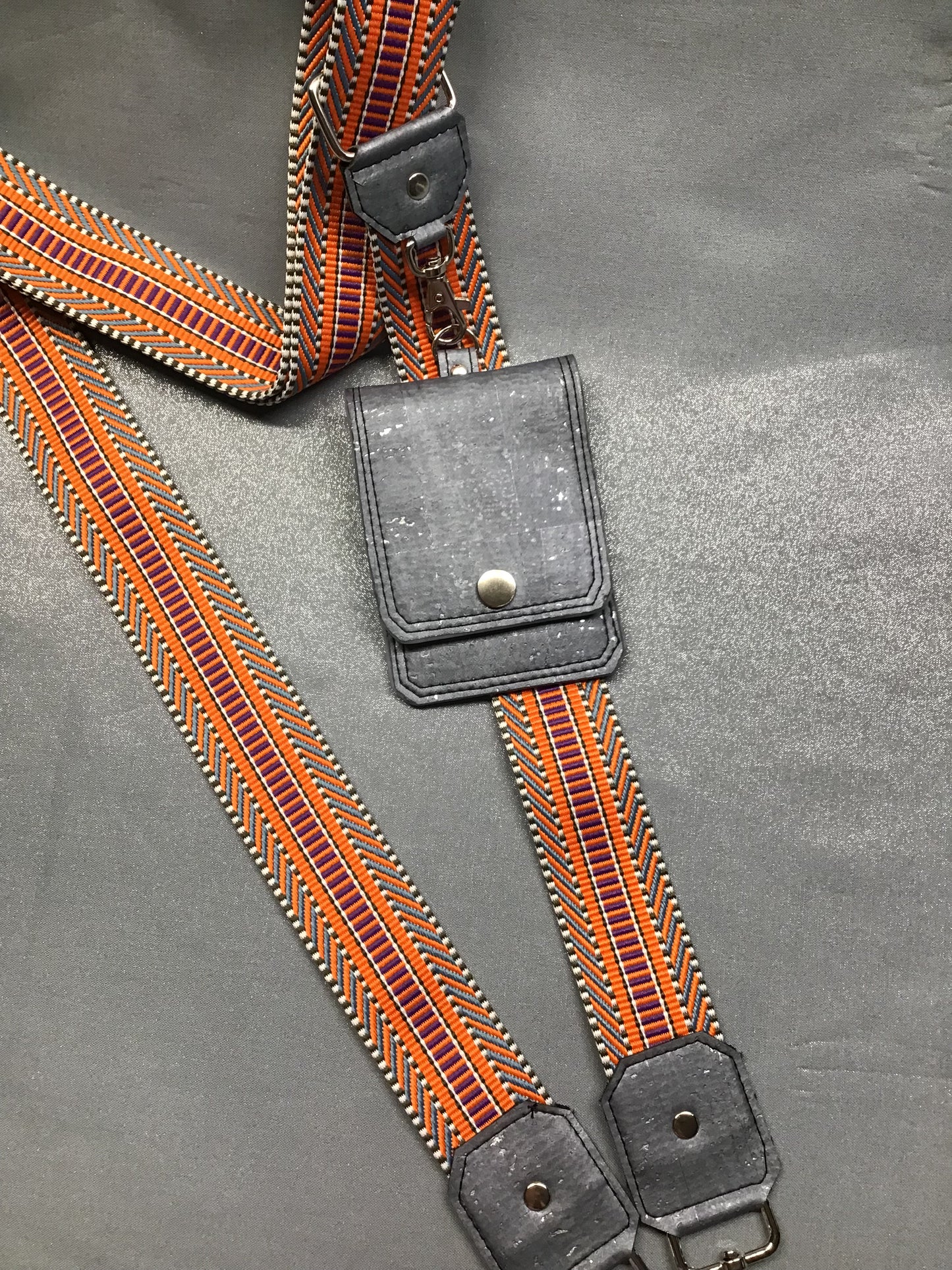 Silver Dream Cell Phone Sling with Wallet