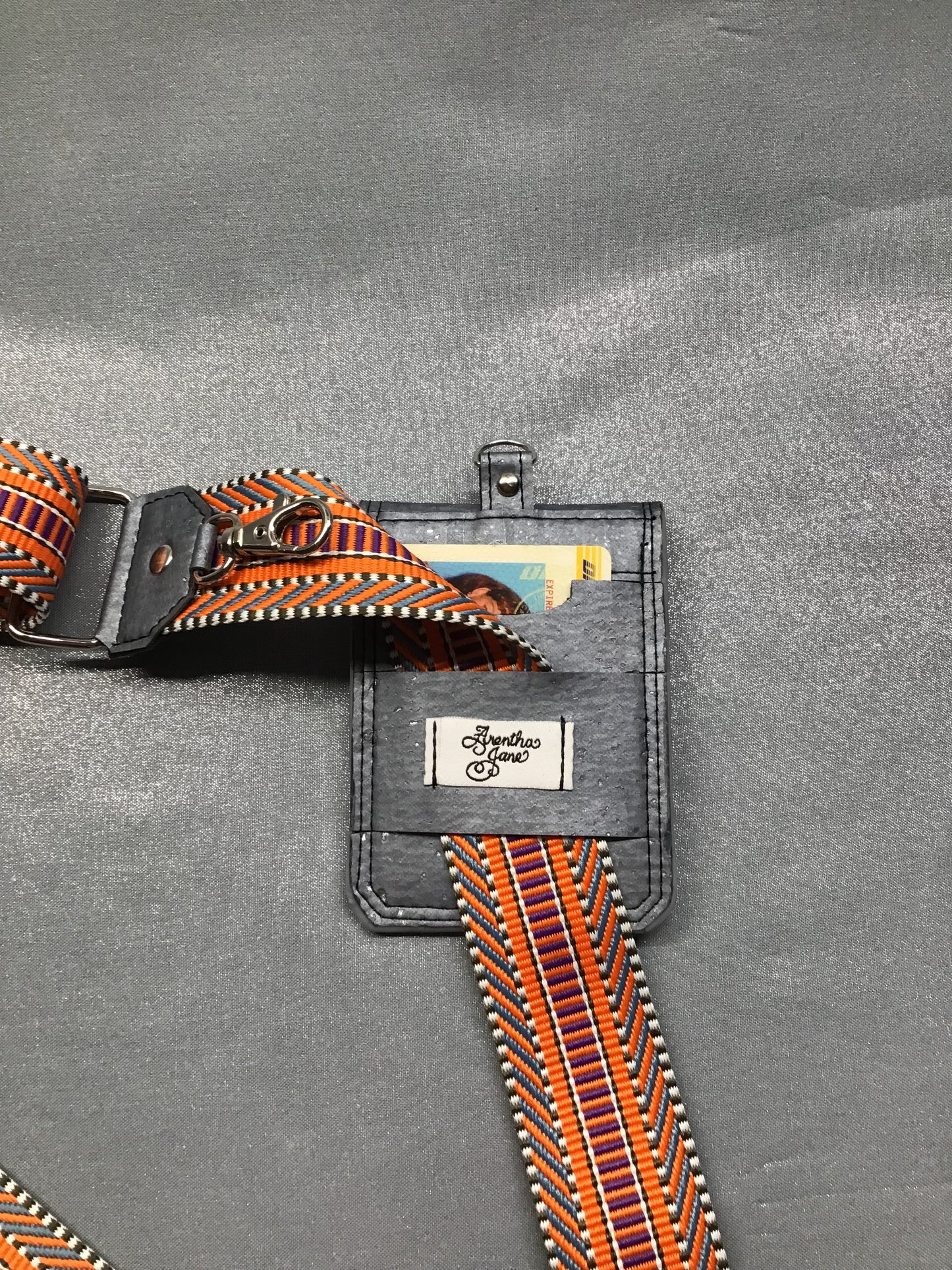 Silver Dream Cell Phone Sling with Wallet
