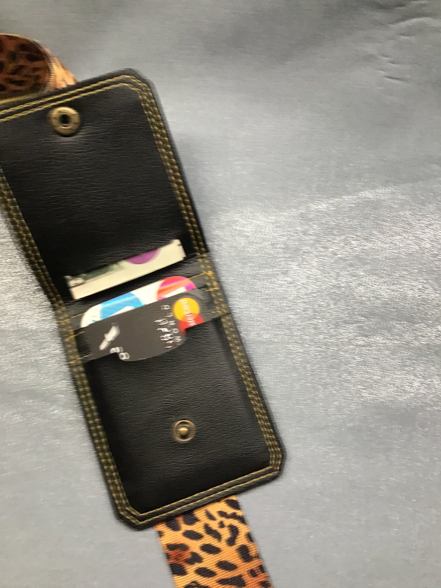 Wild Cat Cell Phone Sling with Wallet