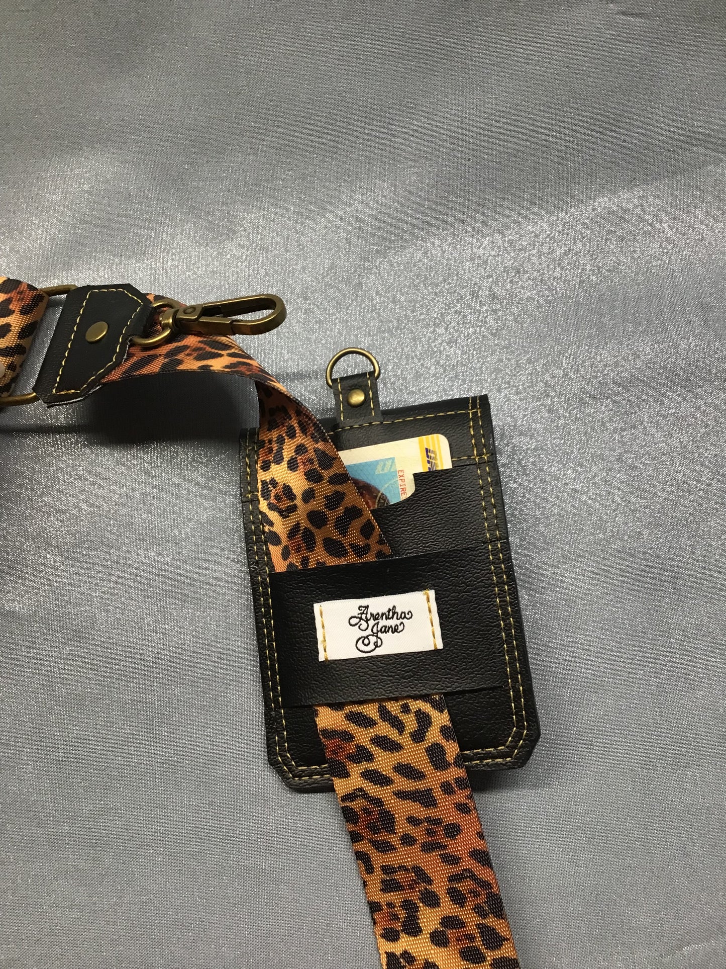 Wild Cat Cell Phone Sling with Wallet