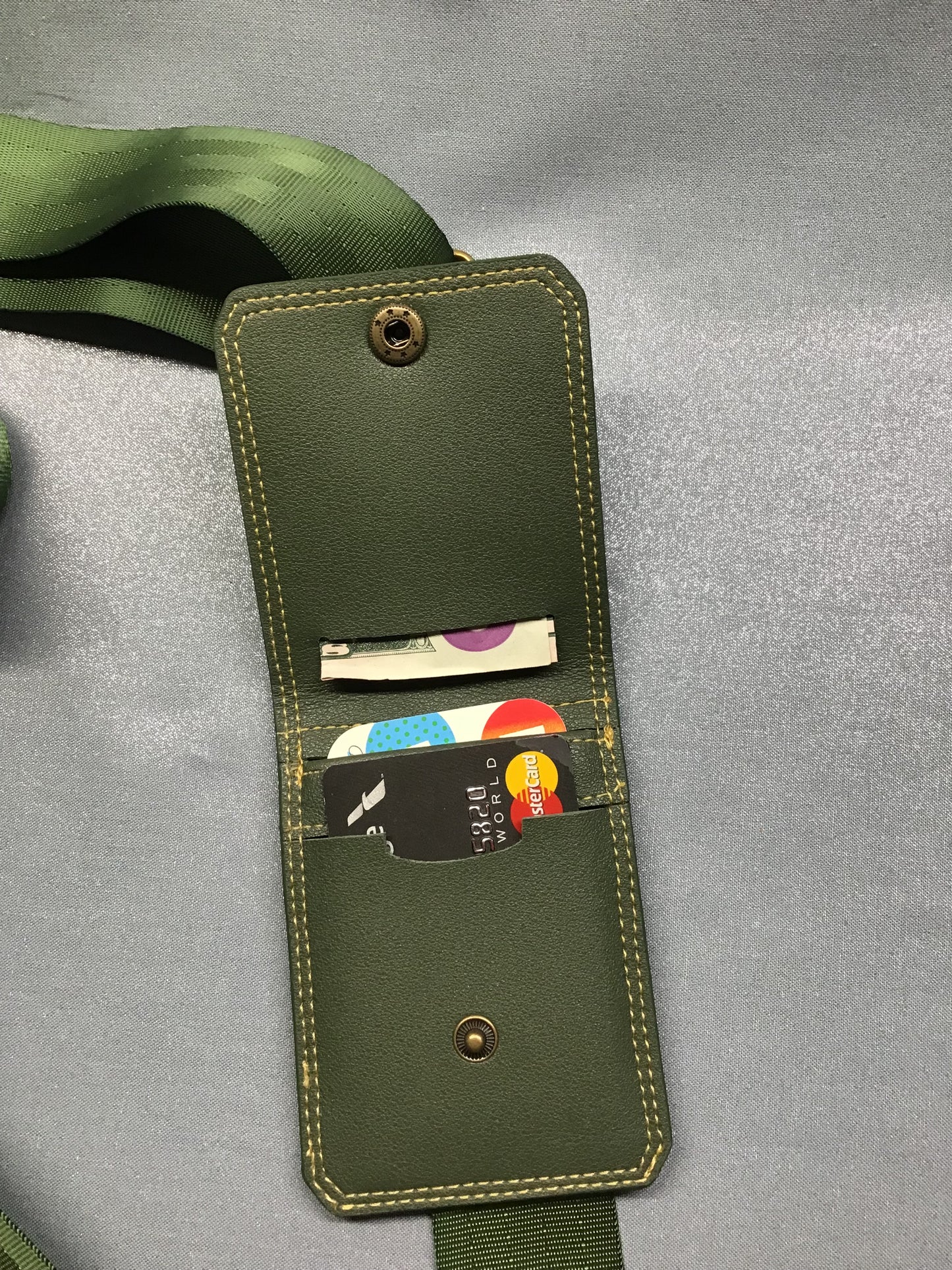 Vintage Flowers Cell Phone Sling with Wallet