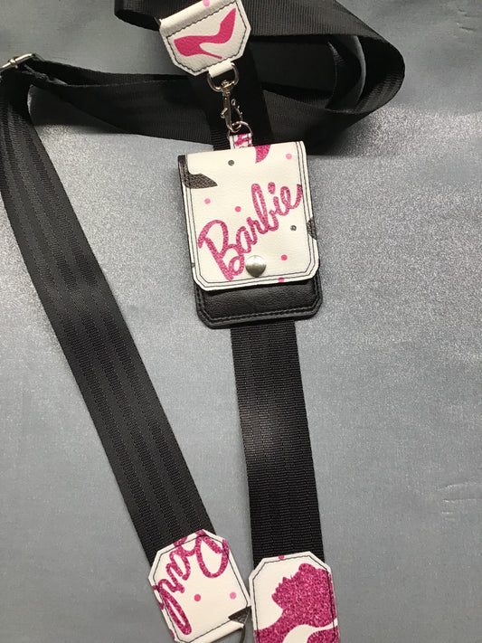 Plastic Beauty Cell Phone Sling with Wallet
