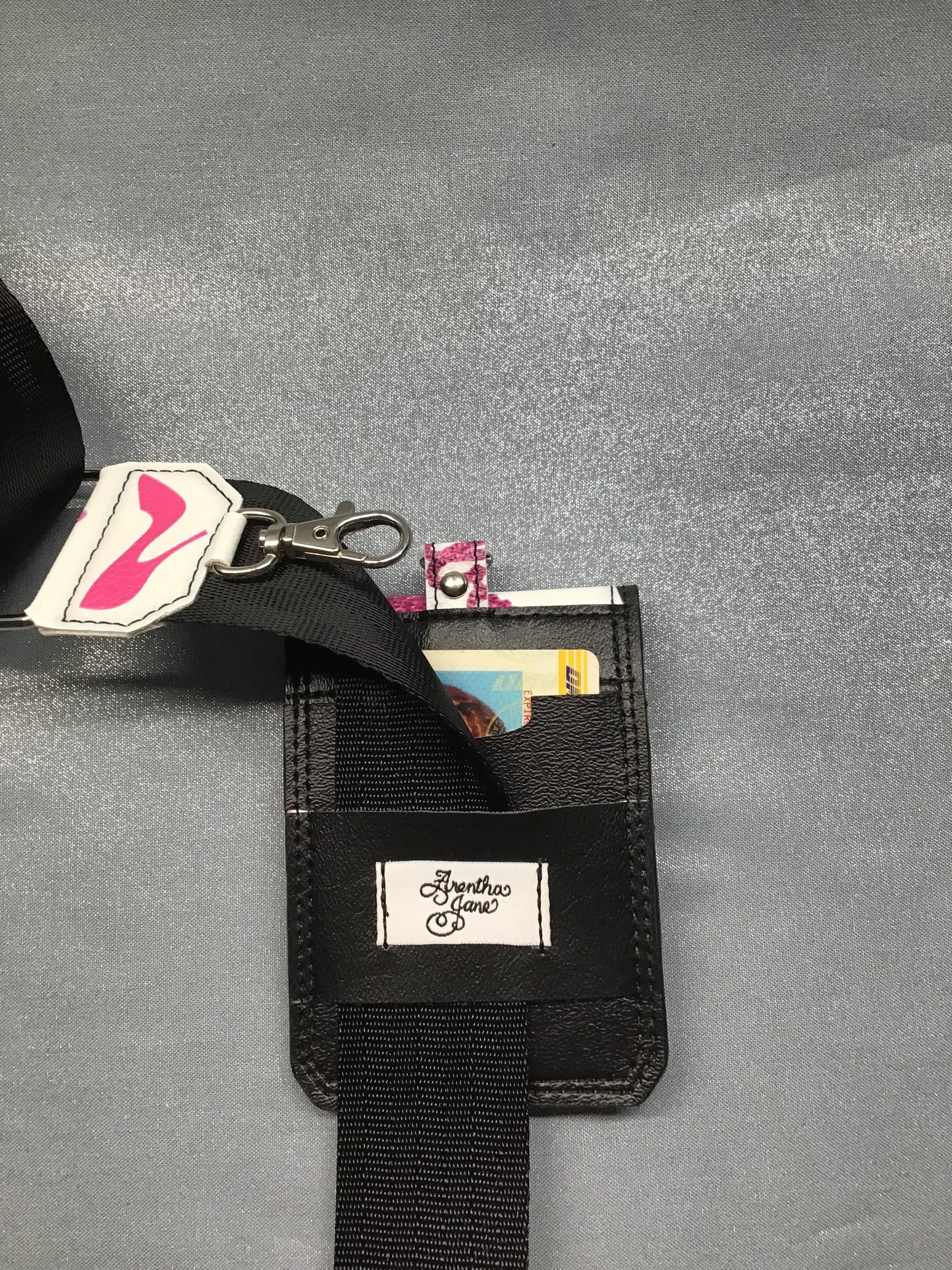 Plastic Beauty Cell Phone Sling with Wallet