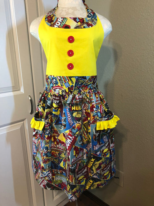 Marvelous Superhero Apron